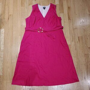 NWOT INC International concept Women's Fuchsia Dress Size 2X